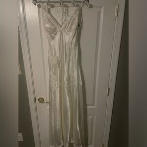 Long Ivory Dress Size 8